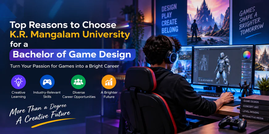 Top Reasons to Choose K.R. Mangalam University for a Bachelor of Game Design