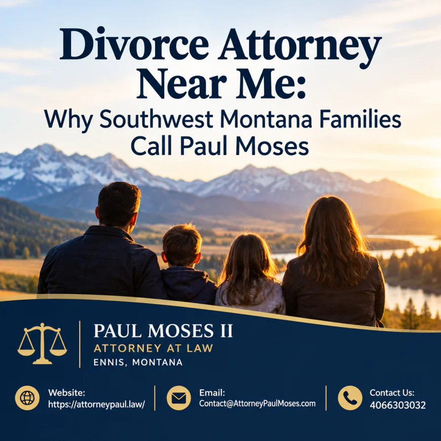 Divorce Attorney Near Me: Why Southwest Montana Families Call Paul Moses
