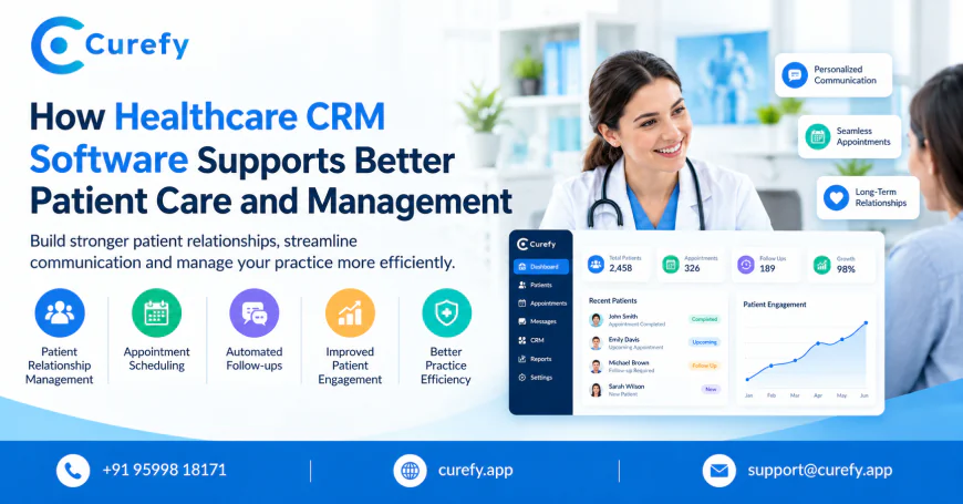 How Healthcare CRM Software Supports Better Patient Care and Management | Curefy