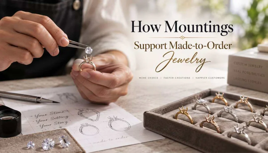 How Mountings Support Made-to-Order Jewelry
