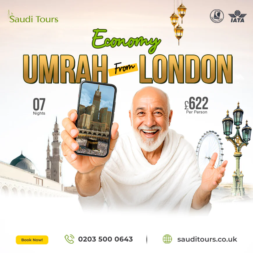 Affordable Umrah Packages from London for UK Pilgrims
