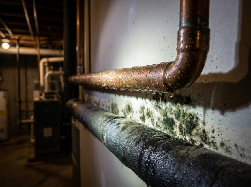 How Condensation on Pipes Can Lead to Mold Growth