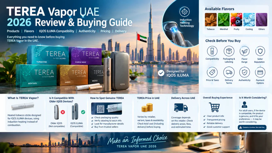 TEREA Vapor UAE 2026 Review: Honest Insights on Products, Quality, and Buying Experience