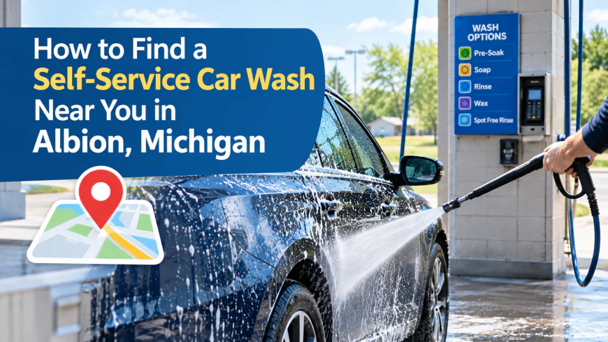 How to Find a Self-Service Car Wash Near You in Albion, Michigan