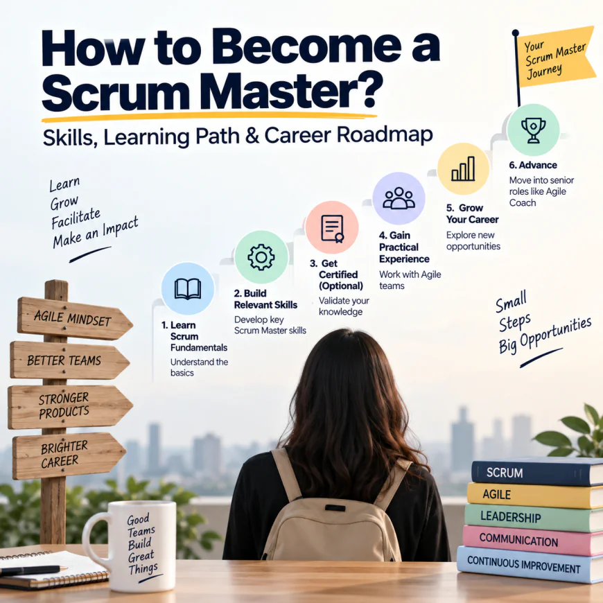How to Become a Scrum Master: Skills, Learning Path & Career Roadmap