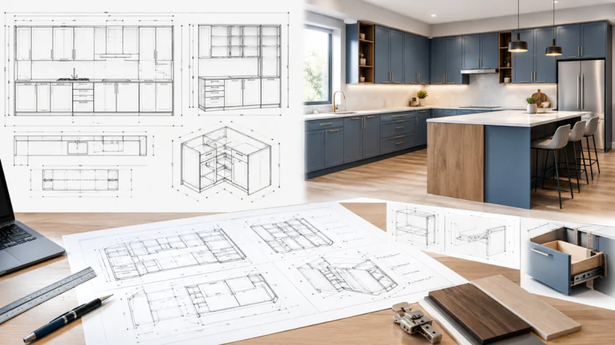 Cabinet Shop Drawings for Precise Fabrication and Installation