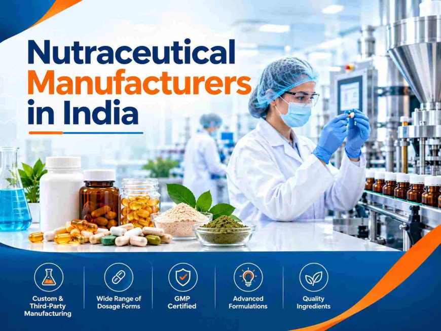 How to Choose the Right Nutraceutical Manufacturing Company in India for Your Brand