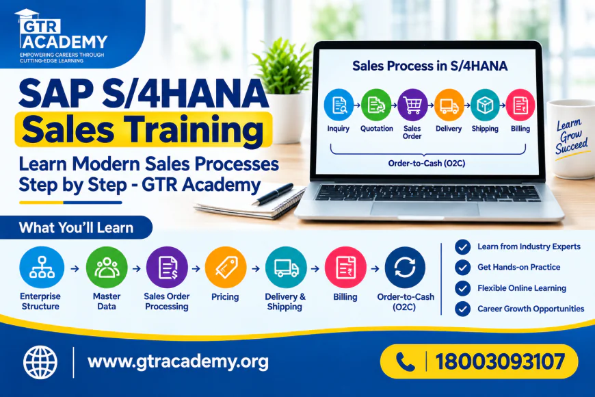 SAP S/4HANA Sales Training: Learn Modern Sales Processes Step by Step - GTR Academy