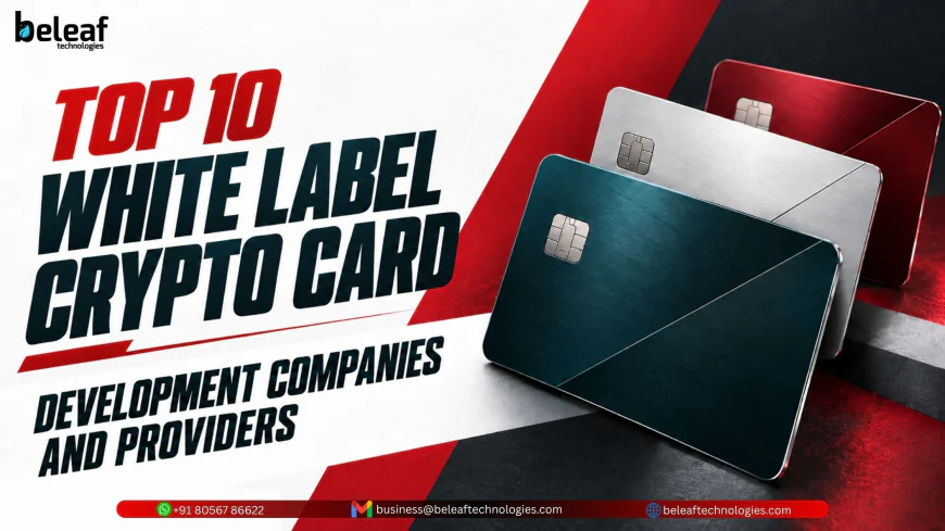 Top 10 White Label Crypto Card Development Companies and Providers