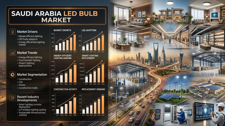 Saudi Arabia LED Bulb Market Share, Growth, and Trends Report 2026-2034
