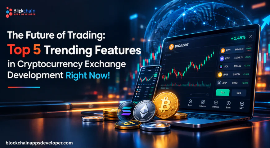 The Future of Trading: Top 5 Trending Features in Cryptocurrency Exchange Development Right Now!