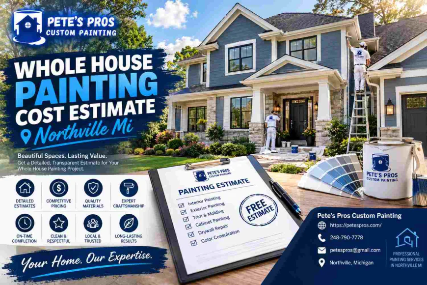 Whole House Painting Cost Estimate Northville MI: How to Choose the Right Painting Company