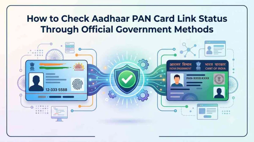 How to Check Aadhaar PAN Card Link Status Through Official Government Methods