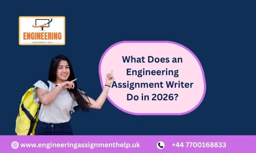 What Does an Engineering Assignment Writer Do in 2026?