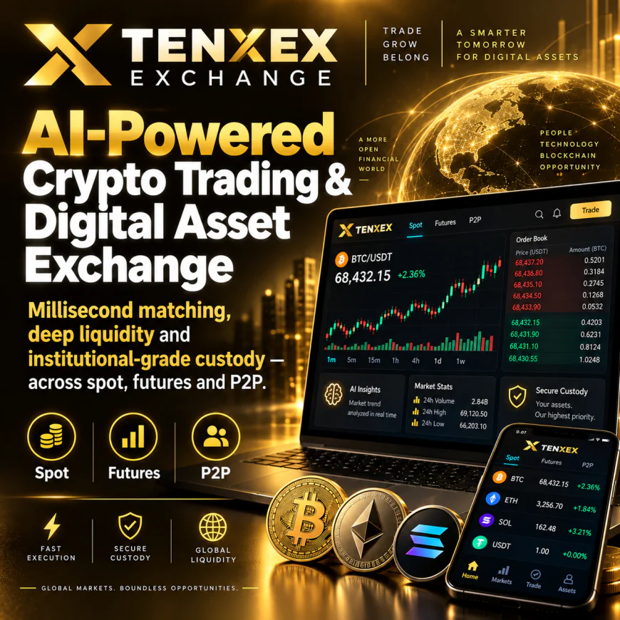 Trade Smarter with TENXEX EXCHANGE