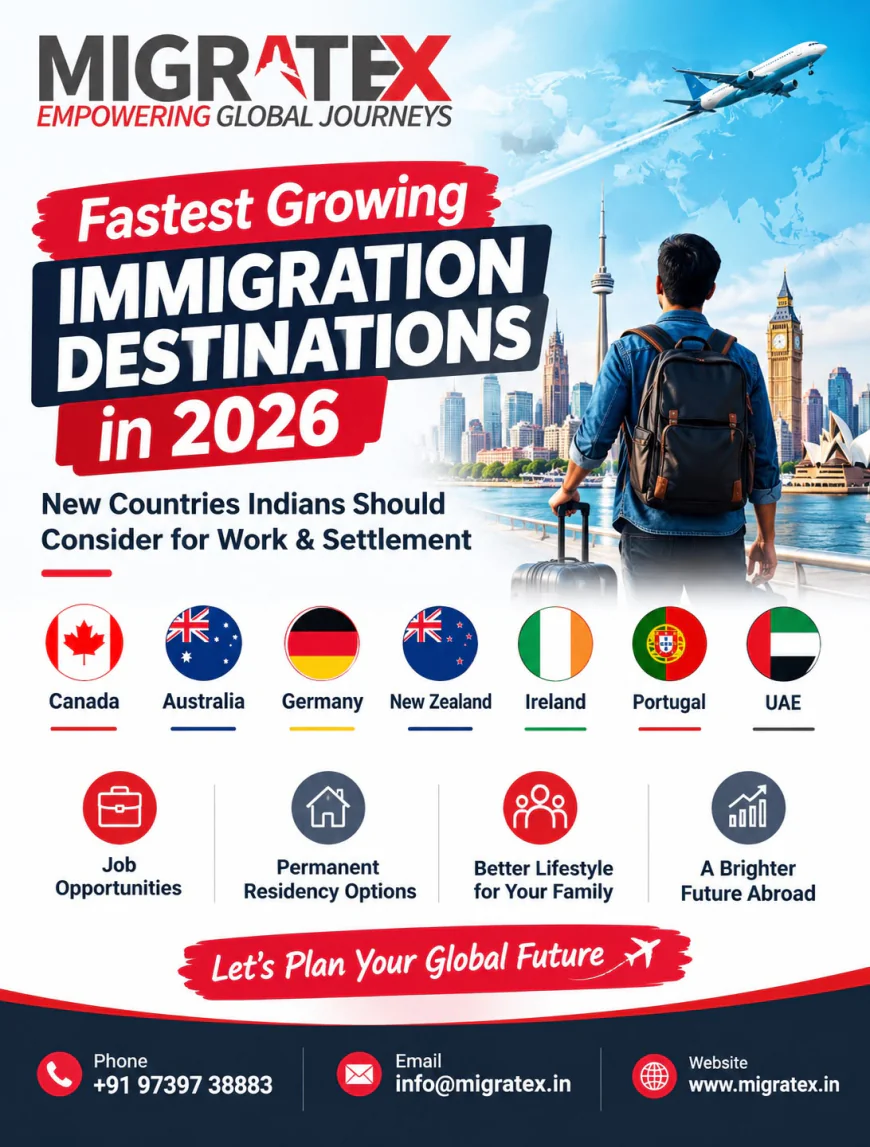 Fastest Growing Immigration Destinations in 2026: New Countries Indians Should Consider for Work & Settlement