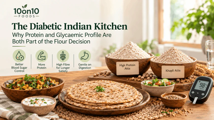 Diabetic Indian Kitchen High Protein Khapli Atta Blood Sugar Strategy