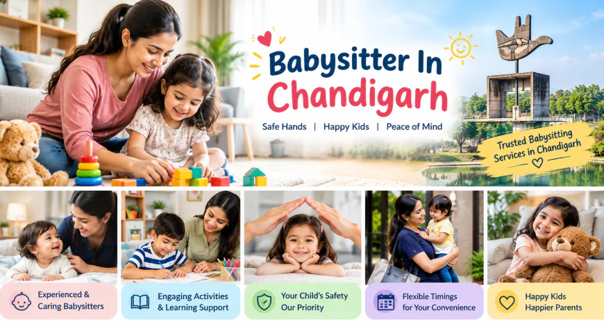 Babysitter in Chandigarh: How Maid in Chandigarh Makes Childcare Easy for Every Family