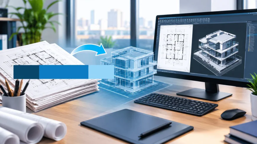 Scalable CAD Conversion Services for Complex Architectural Projects