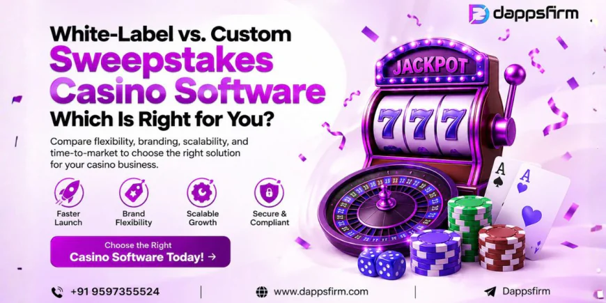 White-Label vs. Custom Sweepstakes Casino Software: Which Is Right for You?