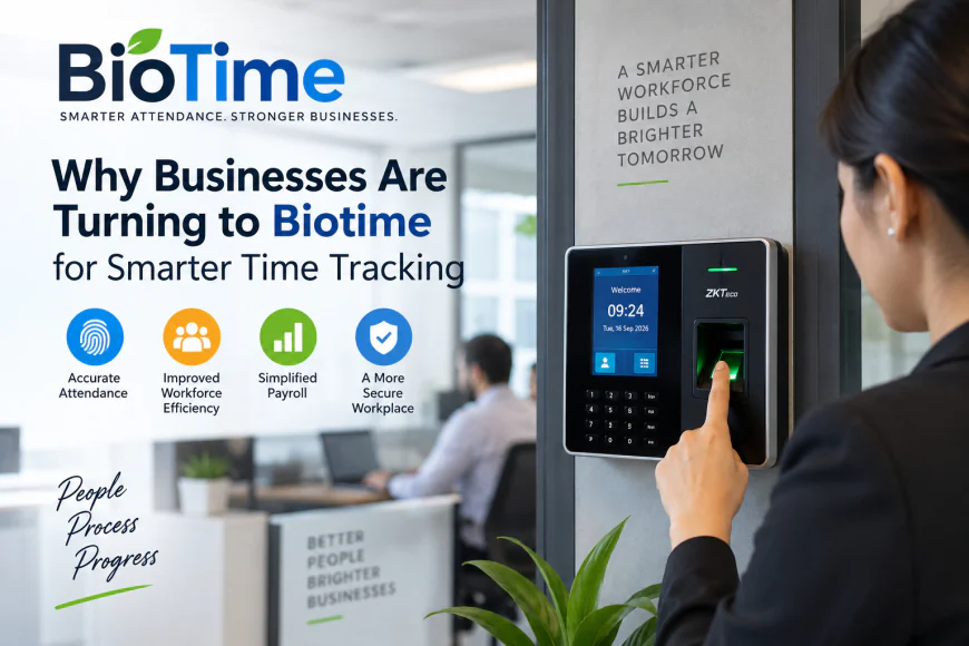 Why Businesses Are Turning to Biotime for Smarter Time Tracking