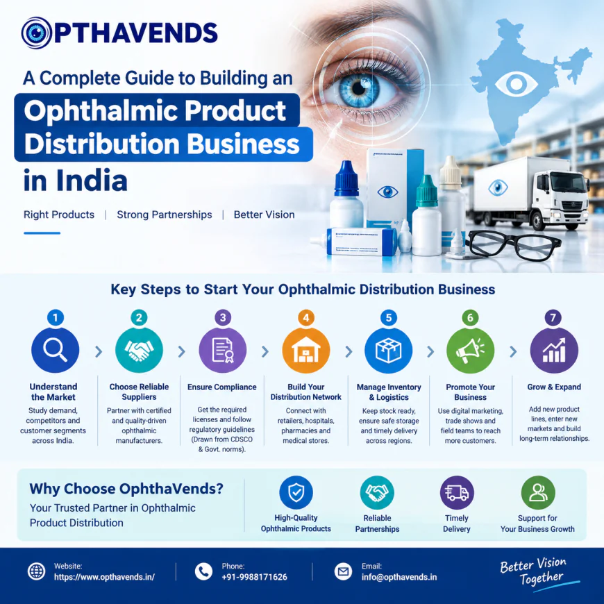 A Complete Guide to Building an Ophthalmic Product Distribution Business in India