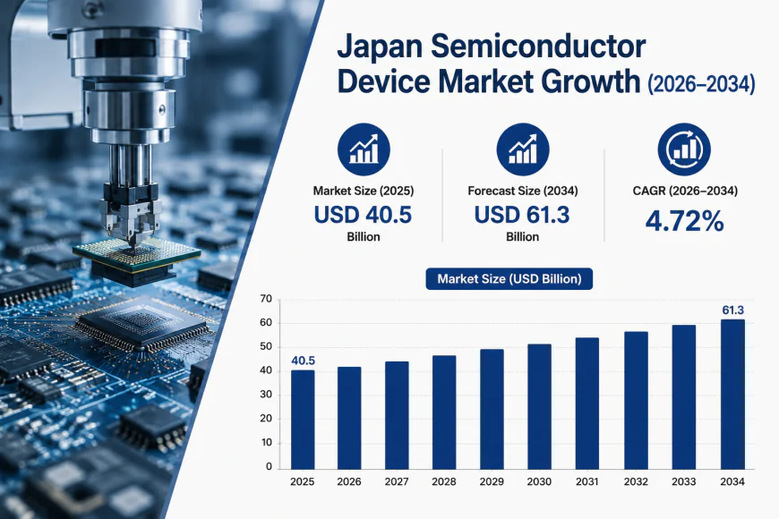 Japan Semiconductor Device Market Size, Share and Industry Outlook 2026–2034