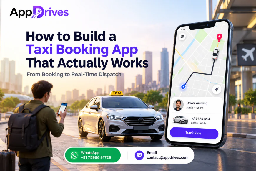 How to Build a Taxi Booking App That Actually Works: From Booking to Real-Time Dispatch