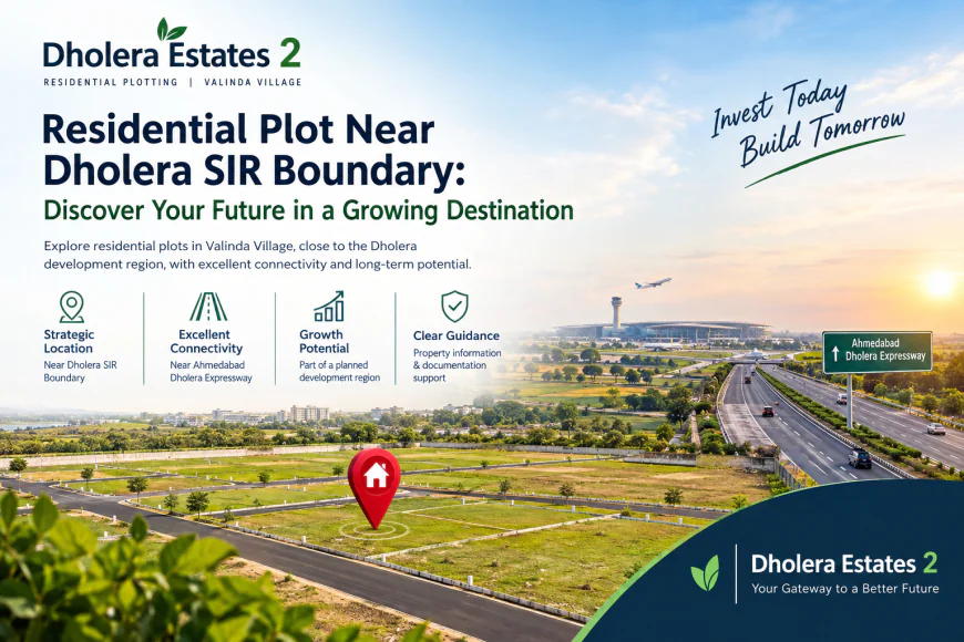 Dholera Estates 2 Valinda: Discover a Promising Residential Address in Dholera