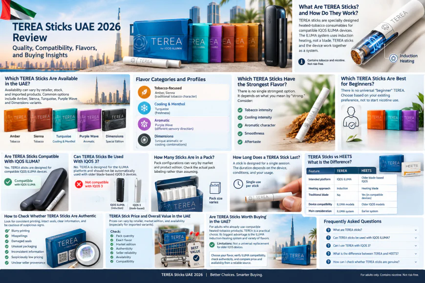 TEREA Sticks UAE 2026 Review: Quality, Compatibility, Flavors, and Buying Insights