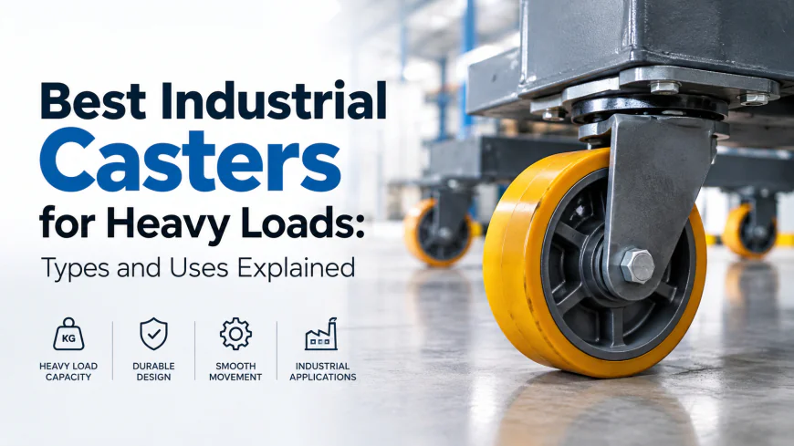 Best Industrial Casters for Heavy Loads: Types and Uses Explained