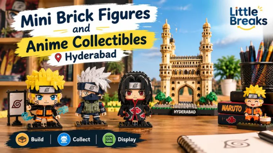 Discover Mini Brick Figures and Anime Collectibles in Hyderabad