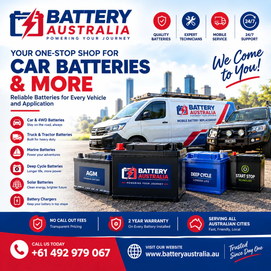 Truck Batteries Brisbane, Car Battery Replacement, Deep Cycle Battery & Golf Cart Batteries