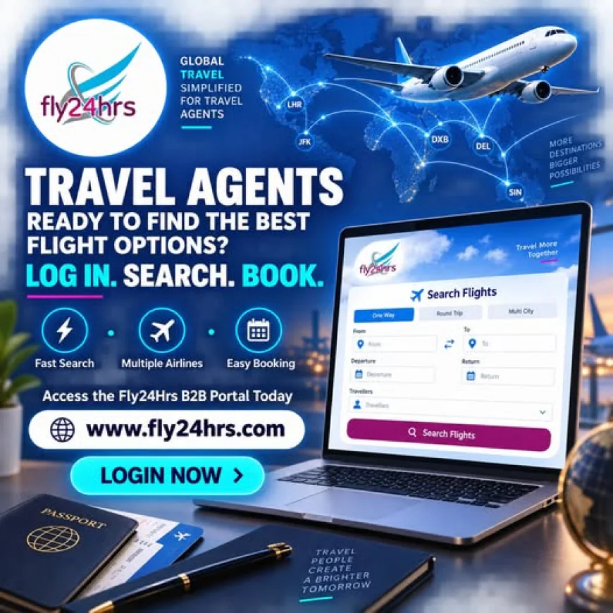 Best B2B White Label Travel Portal for Travel Agents – Fly24hrs