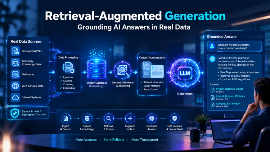 Retrieval-Augmented Generation: How AI Grounds Its Answers in Real Data