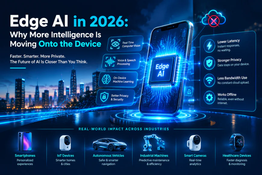 Edge AI in 2026: Why More Intelligence Is Moving Onto the Device