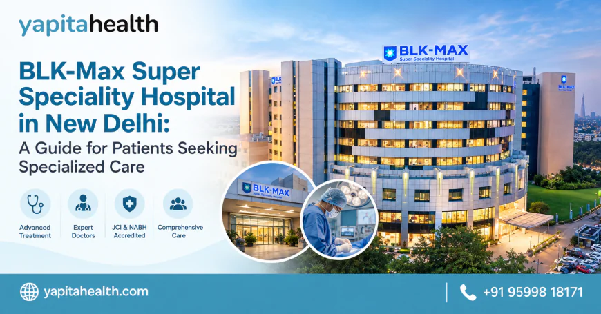 BLK-Max Super Speciality Hospital in New Delhi: A Guide for Patients Seeking Specialized Care