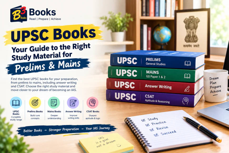 How to Build a Practical UPSC Book List for Prelims and Mains