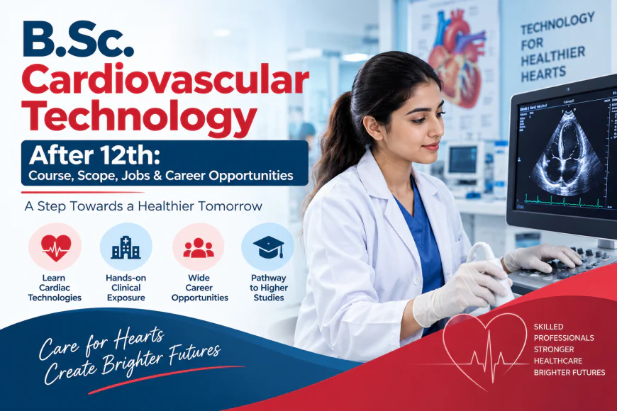 B.Sc. Cardiovascular Technology course After 12th: Scope, Jobs & Career
