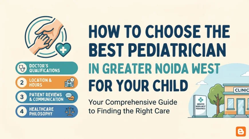 How to Choose the Best Pediatrician in Greater Noida West for Your Child