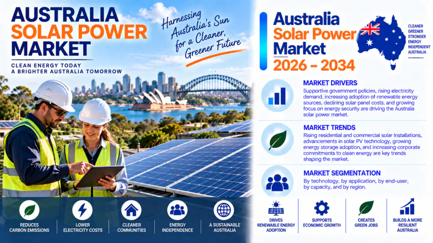 Australia Solar Power Market 2026-2034 | Growth & Forecast Report