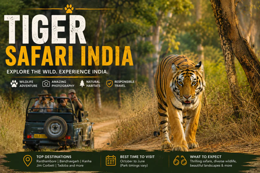Tiger Safari India: A Guide to Exploring India's Wild Side