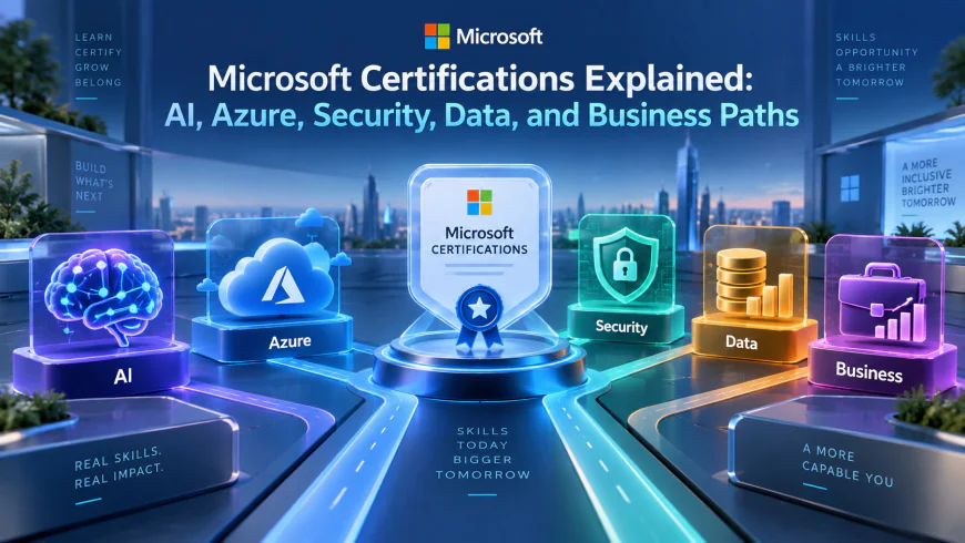 Microsoft Certifications Explained: AI, Azure, Security, Data, and Business Paths