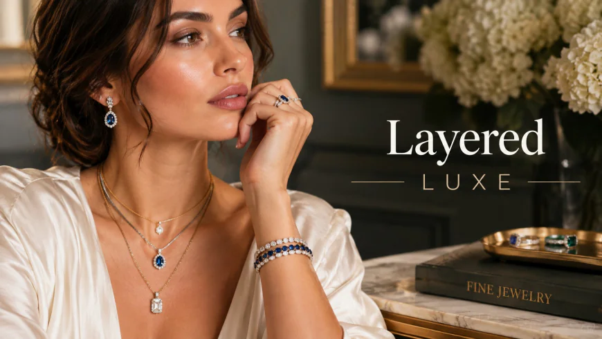 8 Gorgeous Ways to Layer Diamond and Gemstone Jewelry for a Luxe Look