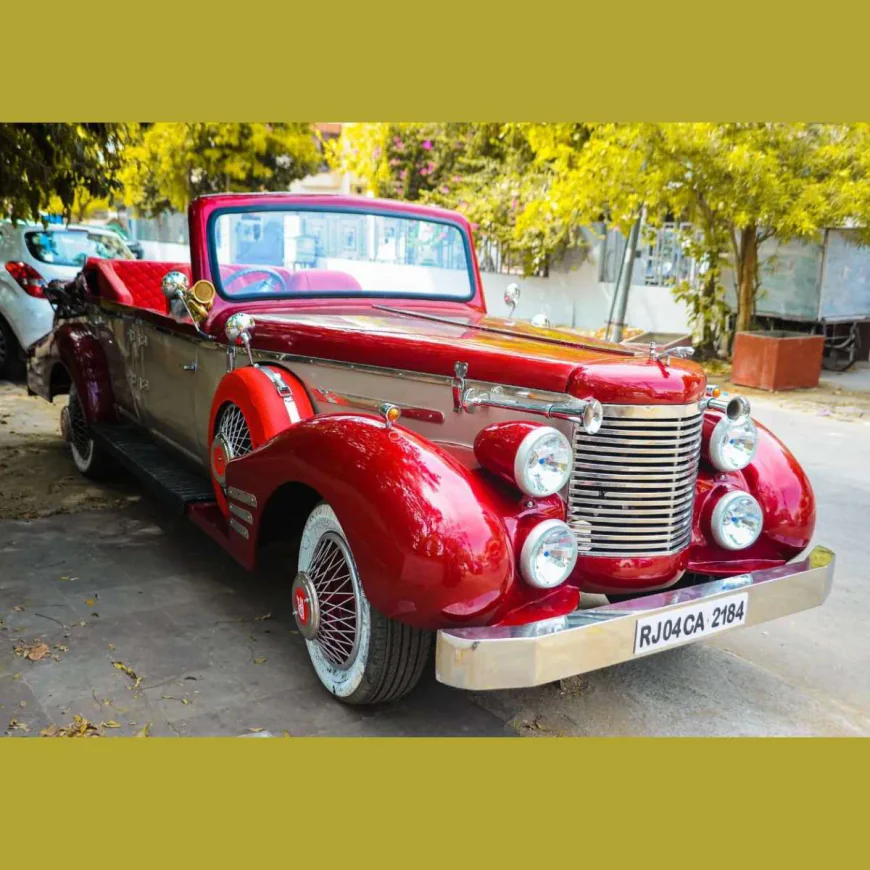 Vintage Car Rental in Jaipur: Experience the Charm of Classic Luxury