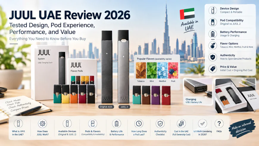 JUUL UAE Review 2026: Tested Design, Pod Experience, Performance, and Value