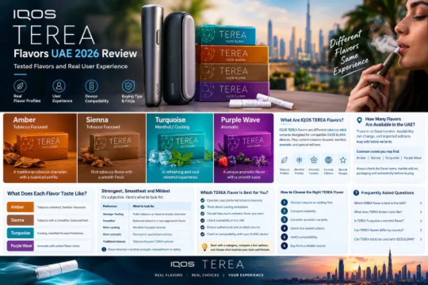IQOS TEREA Flavors UAE 2026 Review: Tested Flavors and Real User Experience