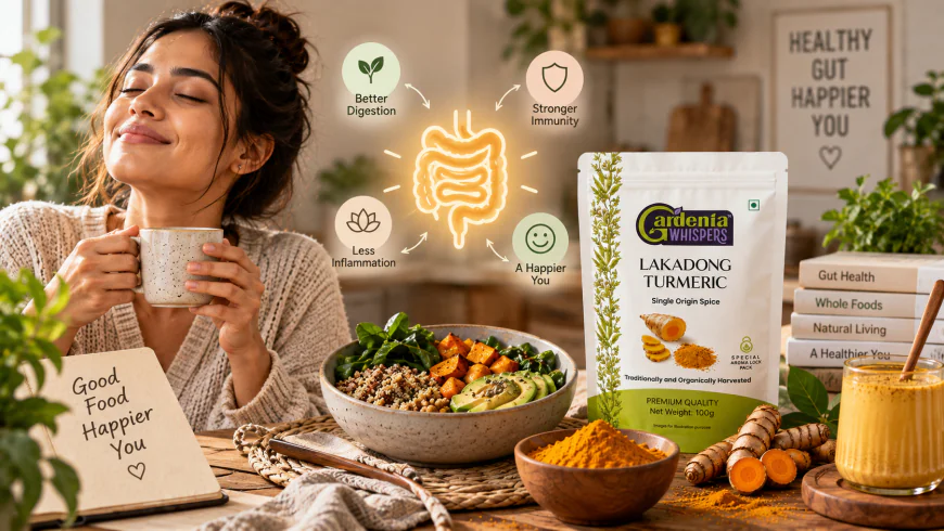 Gut Health Just Became 2026's #1 Wellness Trend And Turmeric Is Right in the Middle of It