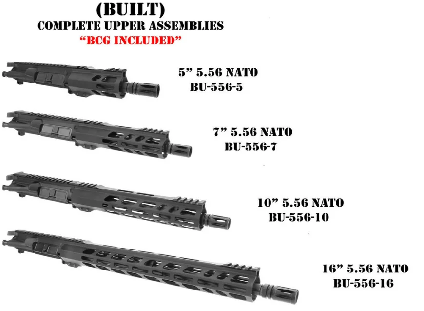 What Comes with an AR15 Upper Build Kit?