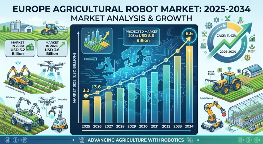 Europe Agricultural Robot Market: Why Labor Shortages Are Accelerating Farm Automation Faster Than Any Policy Ever Could